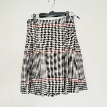 Maglie 체크 무늬 플레어 스커트 일본제
