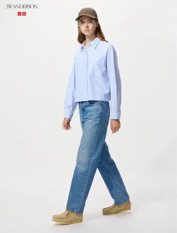 유니클로 x JW ANDERSON 스트레이트 데님