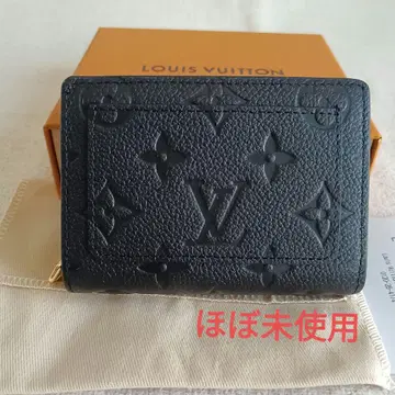 IC 칩 M80151 모노그램 블랙 코인 케이스
