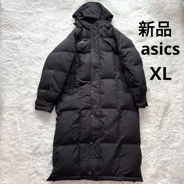 미사용 새상품 asics 벤치 코트 롱 코트 정가 17640엔 아식스