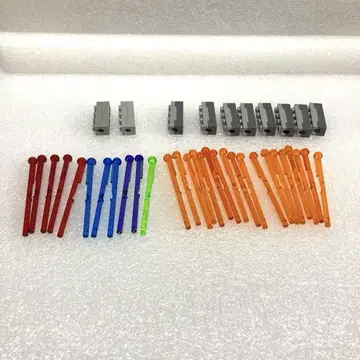 레고 스프링 슈터 활과 화살 애로우 봉 5색