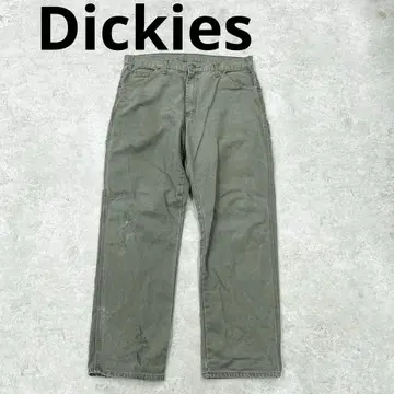 167 Dickies 페인터 팬츠 밀리터리 카키 멕시코제