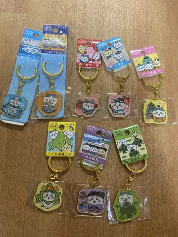 치이카와 (먼작귀) 하치와레 지역 한정 키링 묶음 판매