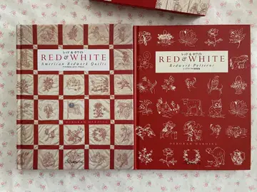 RED & WHITE 미국 레드워크 퀼트와 자수 디자인집
