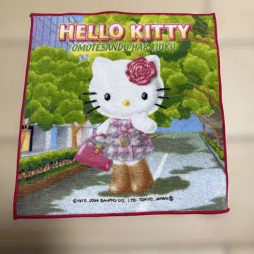 헤이세이 레트로 하라주쿠 헬로키티 미니 타월
