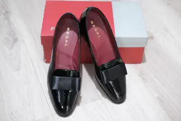 [ 1회 사용 ] REGAL 리 오페라 펌프스 블랙 24.5