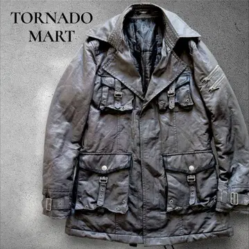 토네이도 마트 밀리터리 자켓 밀리터리 코트 실버