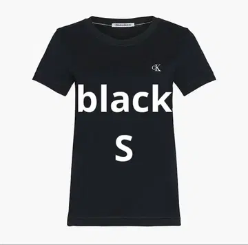 캘빈클라인 T셔츠 S사이즈 black