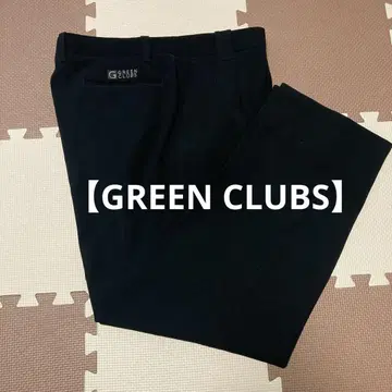 [ GREENCLUBS ] 남성용 슬랙스 블랙 사이즈 95