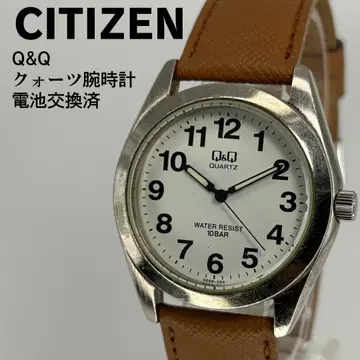 CITIZEN 시티즌 Q&Q 큐큐 쿼츠 손목시계 배터리 교환 완료