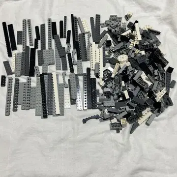 LEGO 블랙 화이트 그레이 계열 묶음 판매 블록