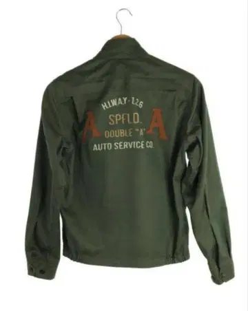 Pherrow's 올리브 그린 밀리터리 자켓 L 40 페로우즈