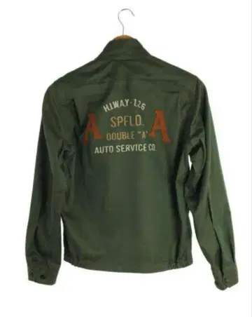 Pherrow's 올리브 그린 밀리터리 자켓 L 40 페로우즈