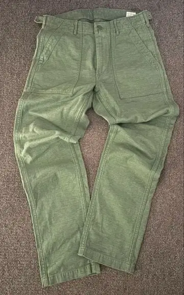 orSlow SLIM FIT FATIGUE PANTS S 사이즈