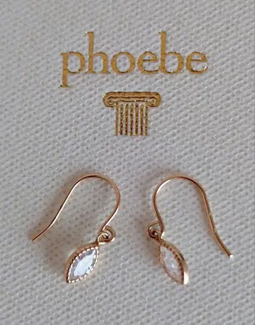 phoebe K10 말 컷 링 귀걸이