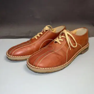 FOOT ART 여성용 가죽 신발 24.5cm 브라운