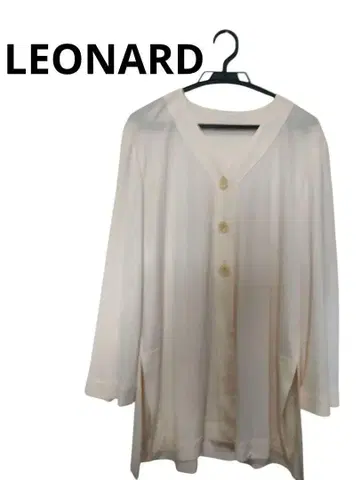 f5 B LEONARD 레오나르 가디건 볼레로 칸칸 M
