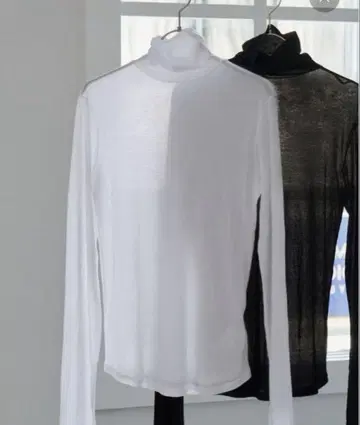 Spick & span 시어 하이넥 풀오버
