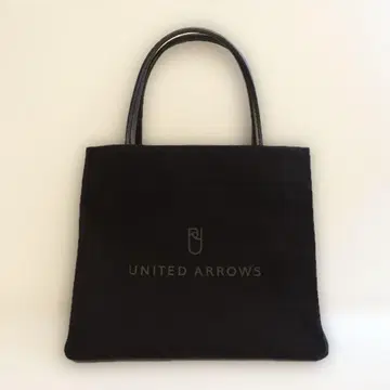 UNITED ARROWS 로고 토트백 S