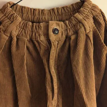 HERVESTY 코듀로이 팬츠 브라운 사이즈 1 A11716-4