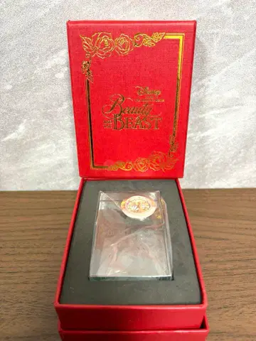 Disney 미녀와 야수 유리 시계 팟 부인 & 칩