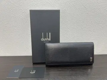 dunhill 장지갑 블랙 가죽