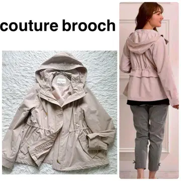 couture brooch 마운틴 후드티 사랑받는 맘파 핑크 베이지