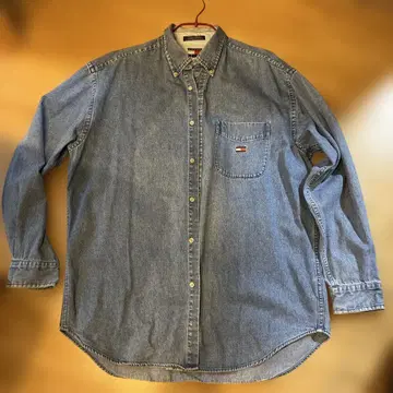 TOMMY JEANS 데님 셔츠 L