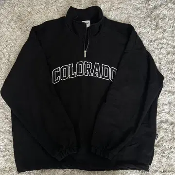 GRAB COLORADO 하프 지퍼 트레이닝복