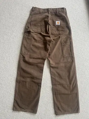 Miss Carhartt 브라운 워크 팬츠 여성용 S