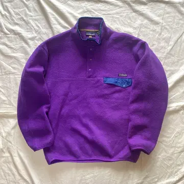 patagonia 신틸라 스냅 T 92~94년산 눈 없음 브라이트 퍼플