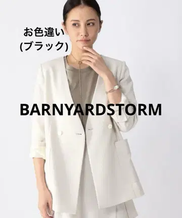 [ 새상품 ] BARNYARDSTORM 자켓 블랙 정가 25,300엔