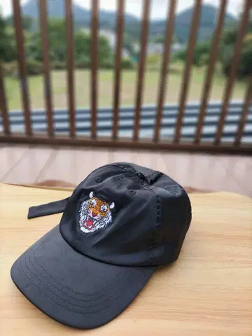 호랑이 무늬 타이거 빈티지 캡 자수 캡