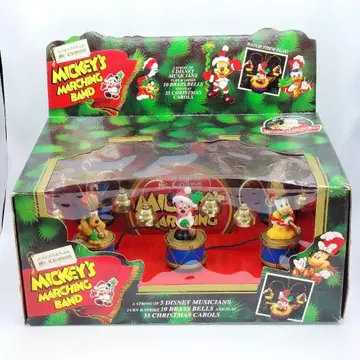 미키 마칭 밴드 연주 크리스마스 디즈니 오너먼트