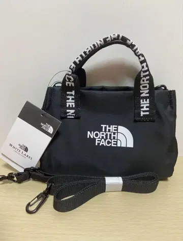 [ 미사용 새상품 ] THE NORTH FACE 블랙 토트백 미니