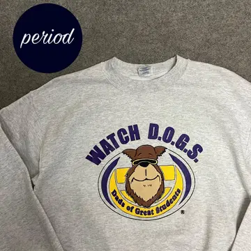 P2541 WATGH DOGS 이벤트 개 애니멀 프린트 맨투맨
