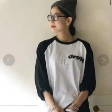 JOURNAL STANDARD LUXE 래글런 롱 T drops
