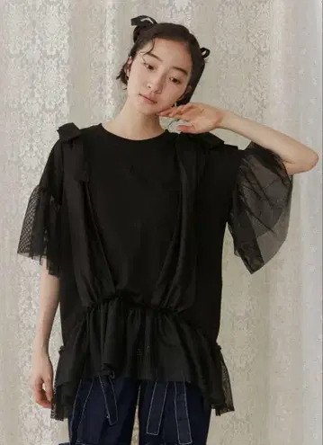 merry jenny 뷔스티에 레이어드T
