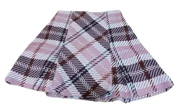 SNIDEL 로빙 체크 미니 스커트