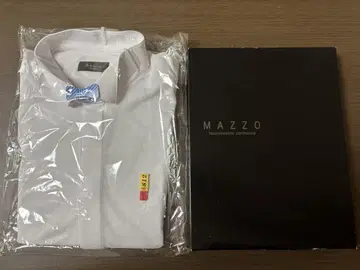 결혼식 MAZZO 남성용 잡화 세트 & Avica 윙카라 셔츠 (LL)