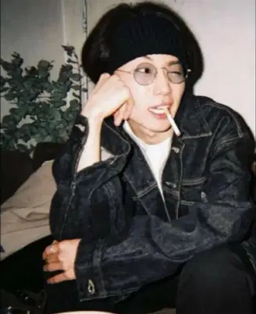 KAIKO 헤어밴드 Black rib hair band