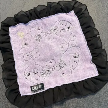 [ 택 포함 새상품 ] ANNA SUI 산리오 마이멜로디 쿠로미 손수건