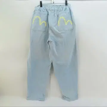 EVISU/에비수 카모메 스웨트 팬츠 라이트 블루/40