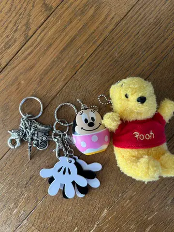 디즈니 리조트 키링 세트