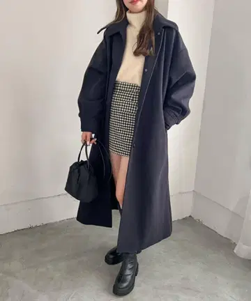 Heather 롱 코트