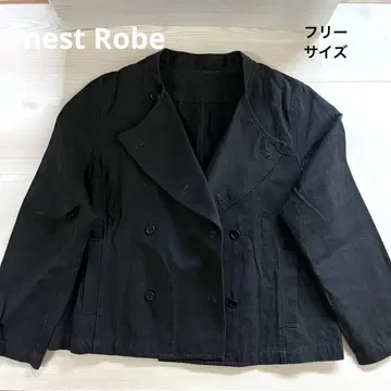 네스트로브 더블 브레스트 자켓 F 흑먹색