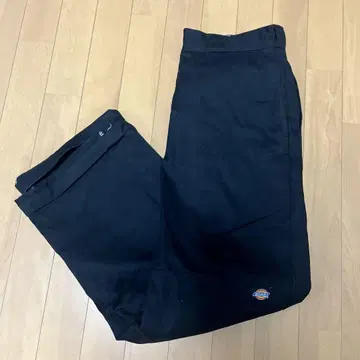 Dickies 블랙 워크 팬츠