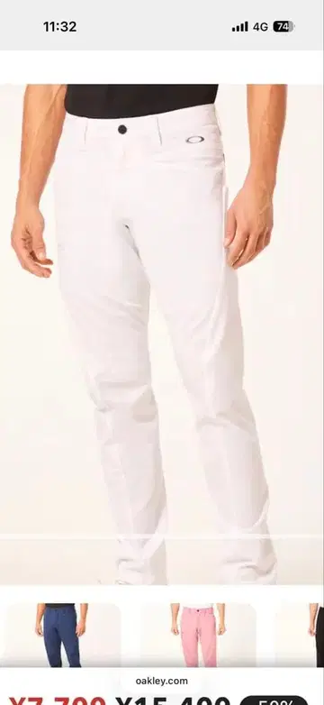 Oakley 퍼포먼스 핏 골프 팬츠 34인치 오클리