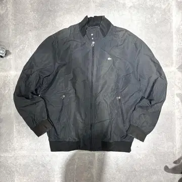 LACOSTE 블루종 블랙 L