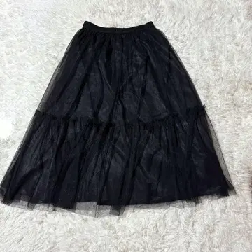 Maison de cassetto 플레어 스커트 4L 레이스 플랑드르